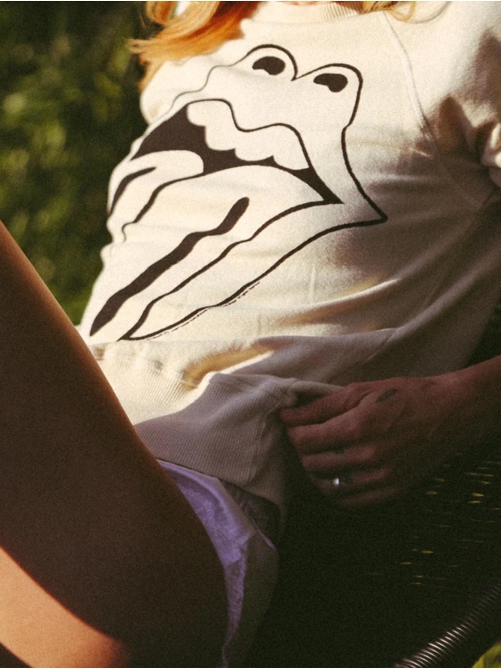 People of Leisure Rolling Stones Raglan